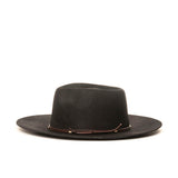 Lennox Wool Fedora Black