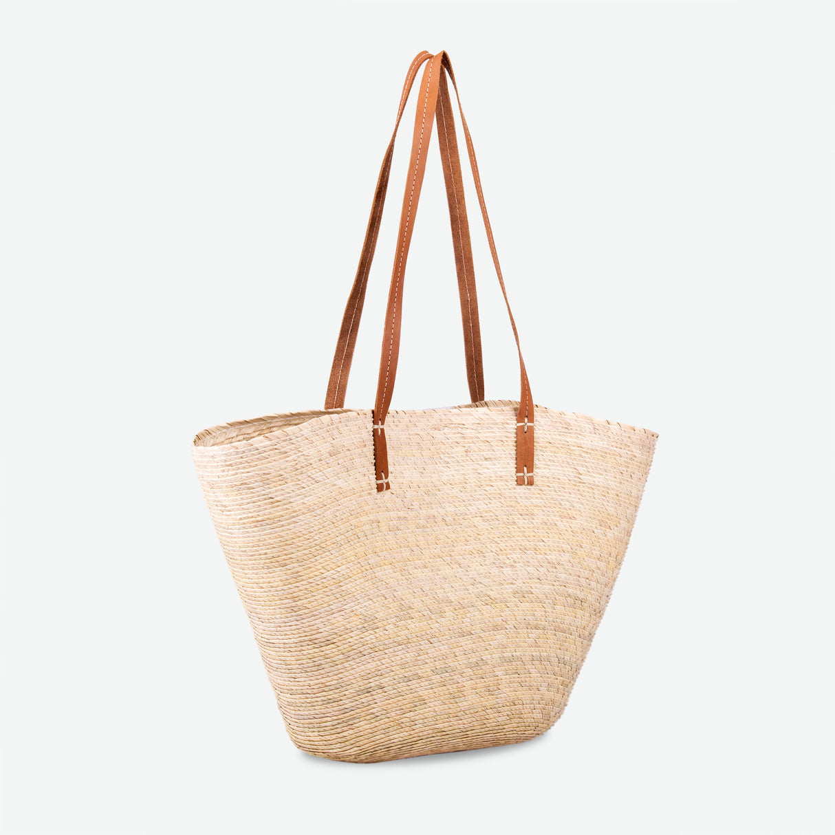 Maya Straw Market Tote in Natural