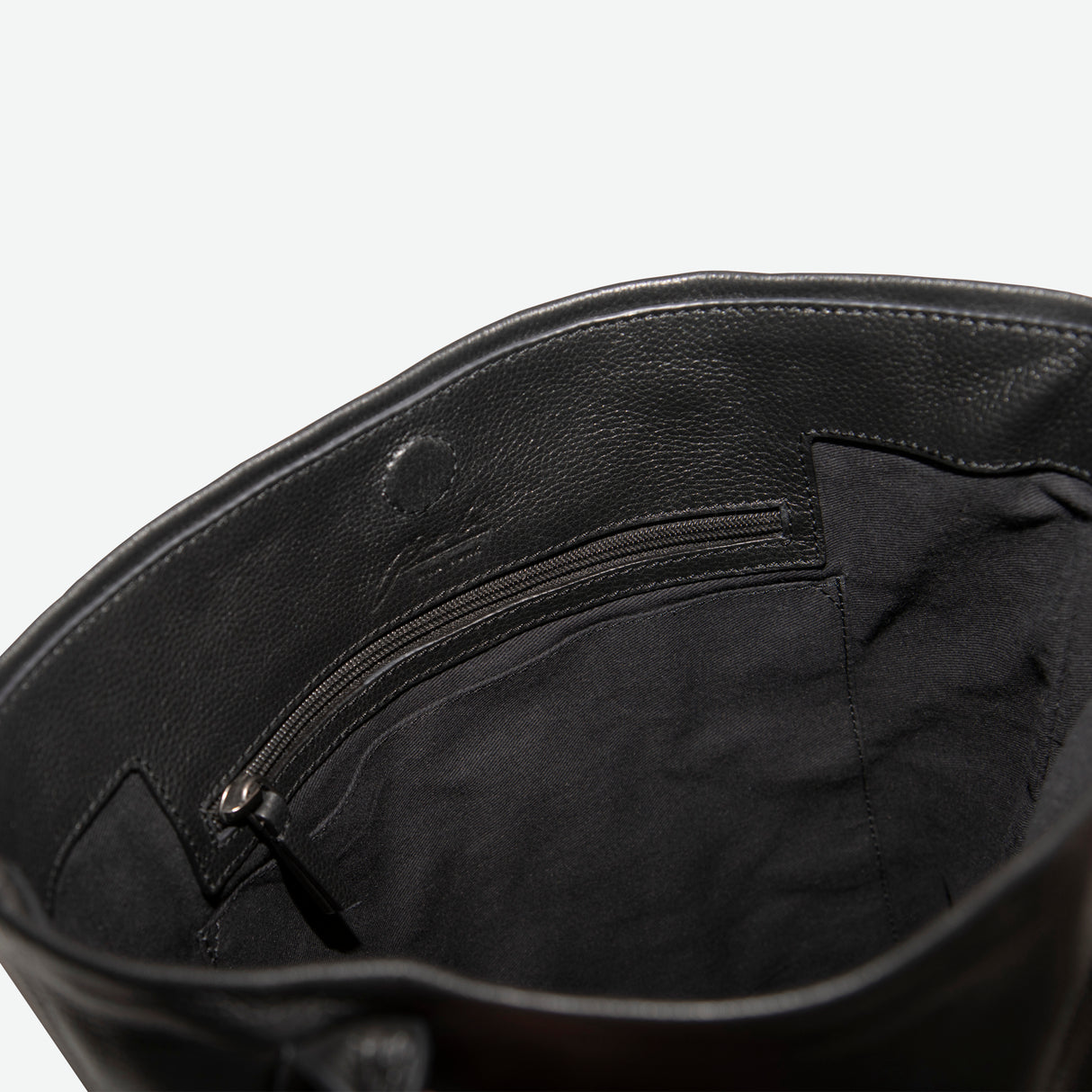 Black Waverly Bucket Tote