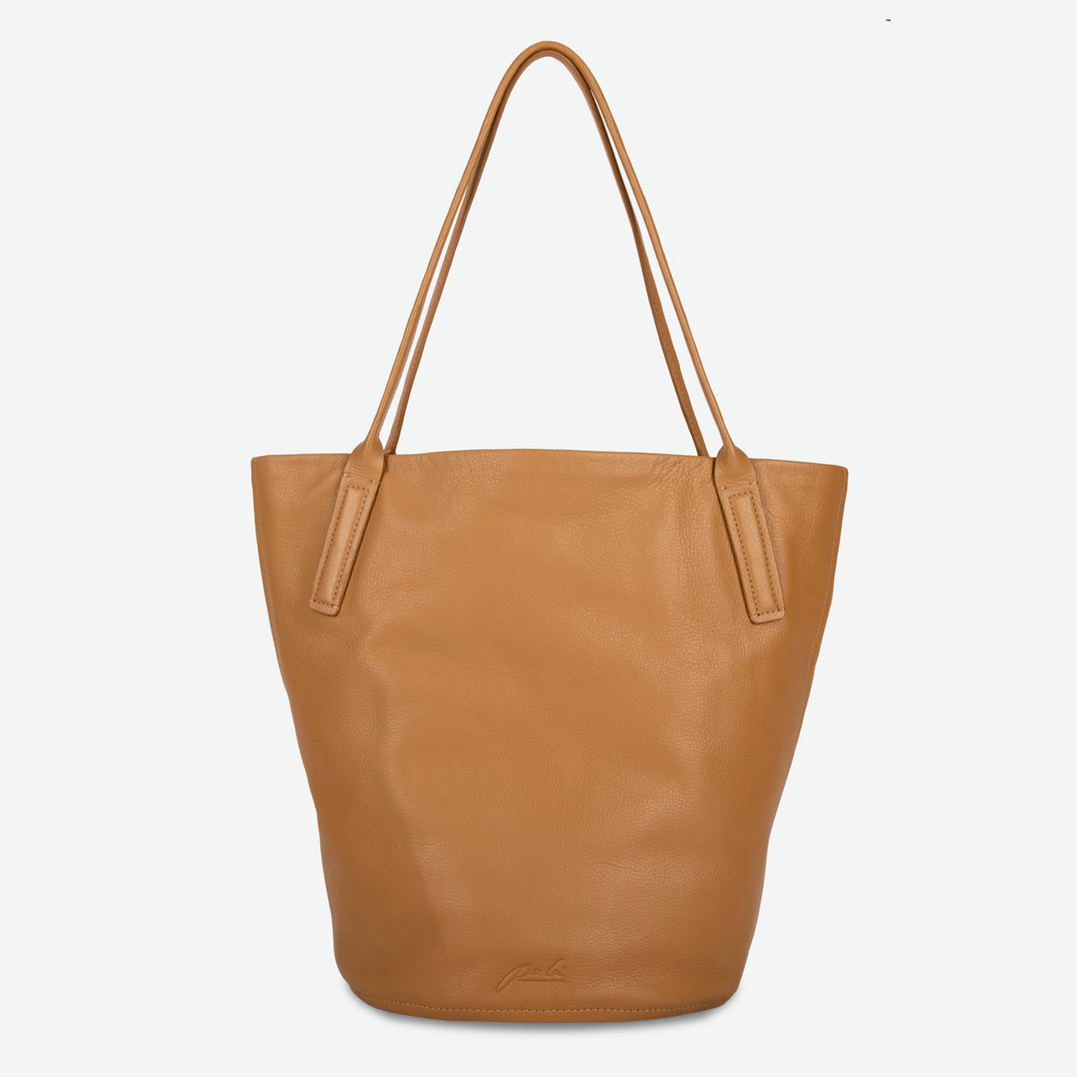 Caramel Waverly Bucket Tote