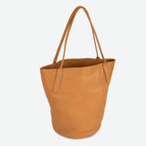 Caramel Waverly Bucket Tote