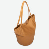 Caramel Waverly Bucket Tote