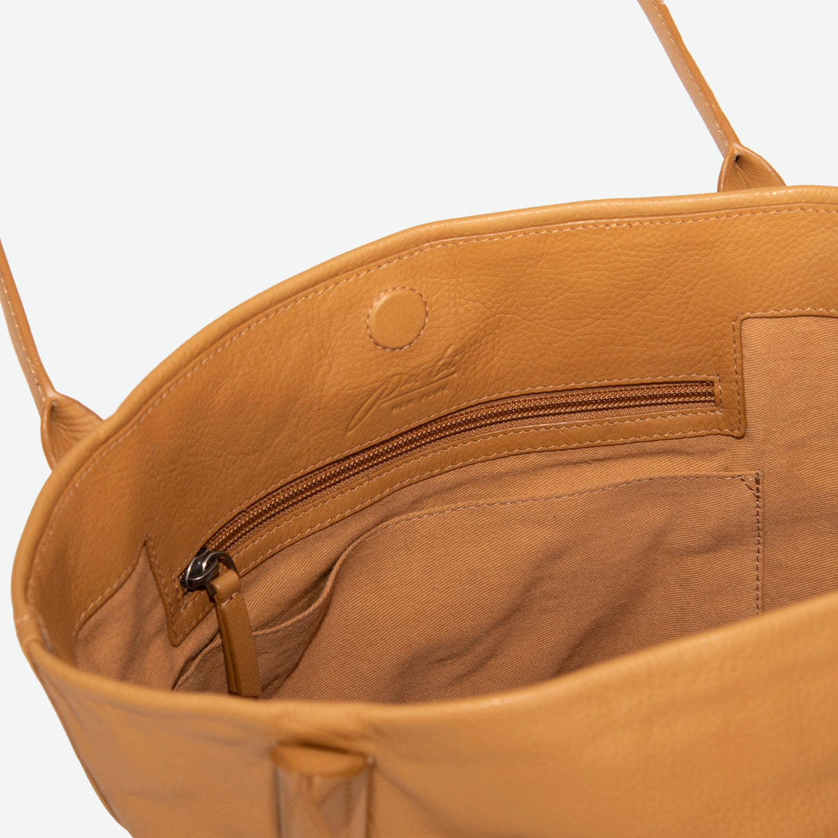 Caramel Waverly Bucket Tote